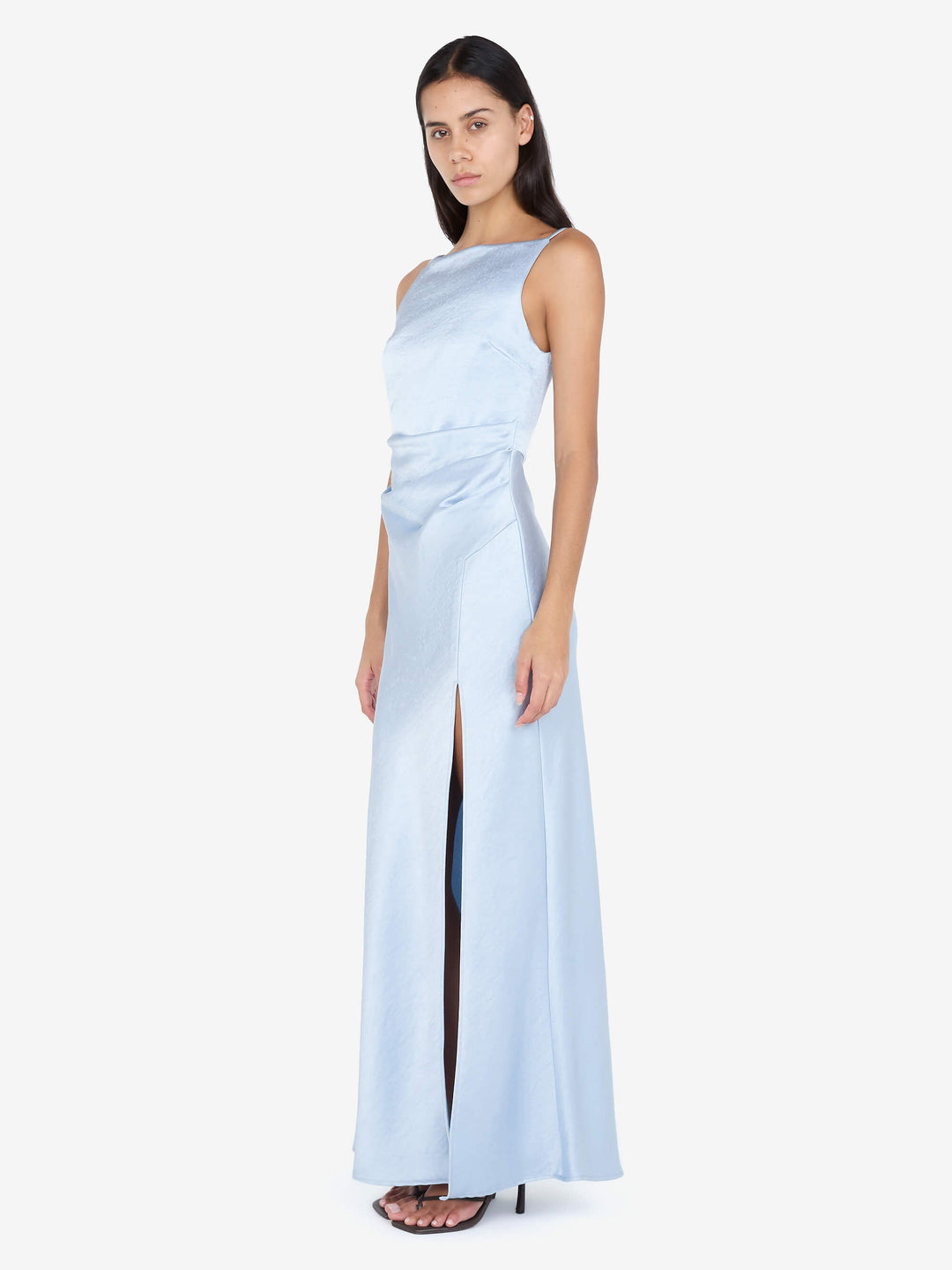 Dreamer Maxi Dress in Dusty Blue - BEC + BRIDGE BEC + BRIDGE US Dreamer Maxi Dress in Dusty Blue - BEC + BRIDGE BEC + BRIDGE US