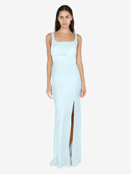THE Dreamer Square NECK Dress - Arctic BLUE