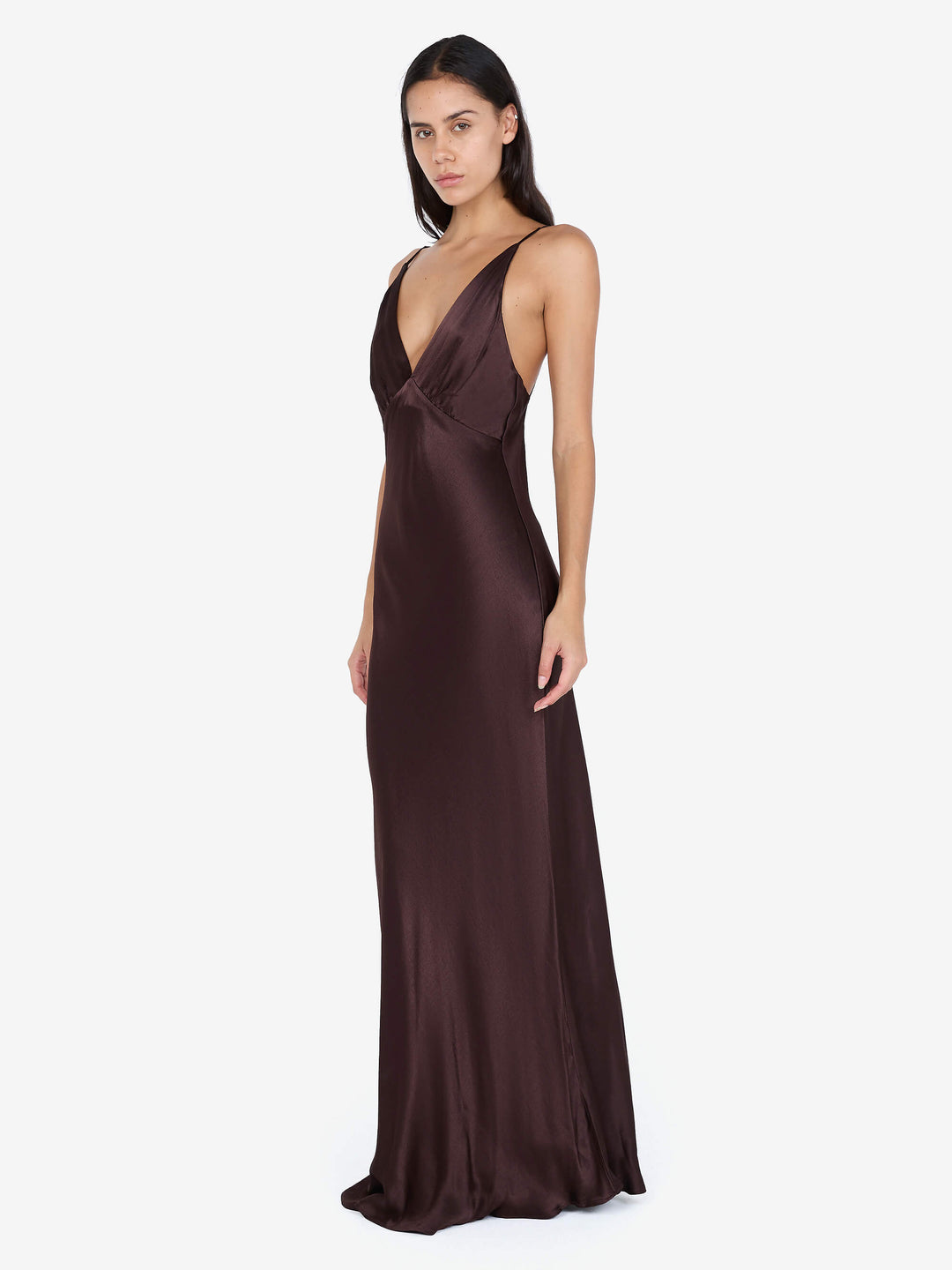 Moon Dance V Maxi Dress in Dark Chocolate - BEC + BRIDGE BEC + BRIDGE US Moon Dance V Maxi Dress in Dark Chocolate - BEC + BRIDGE BEC + BRIDGE US