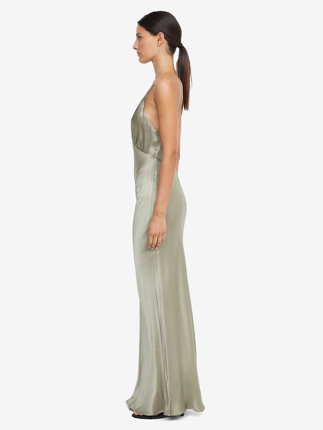 MOON DANCE V MAXI DRESS - SAGE