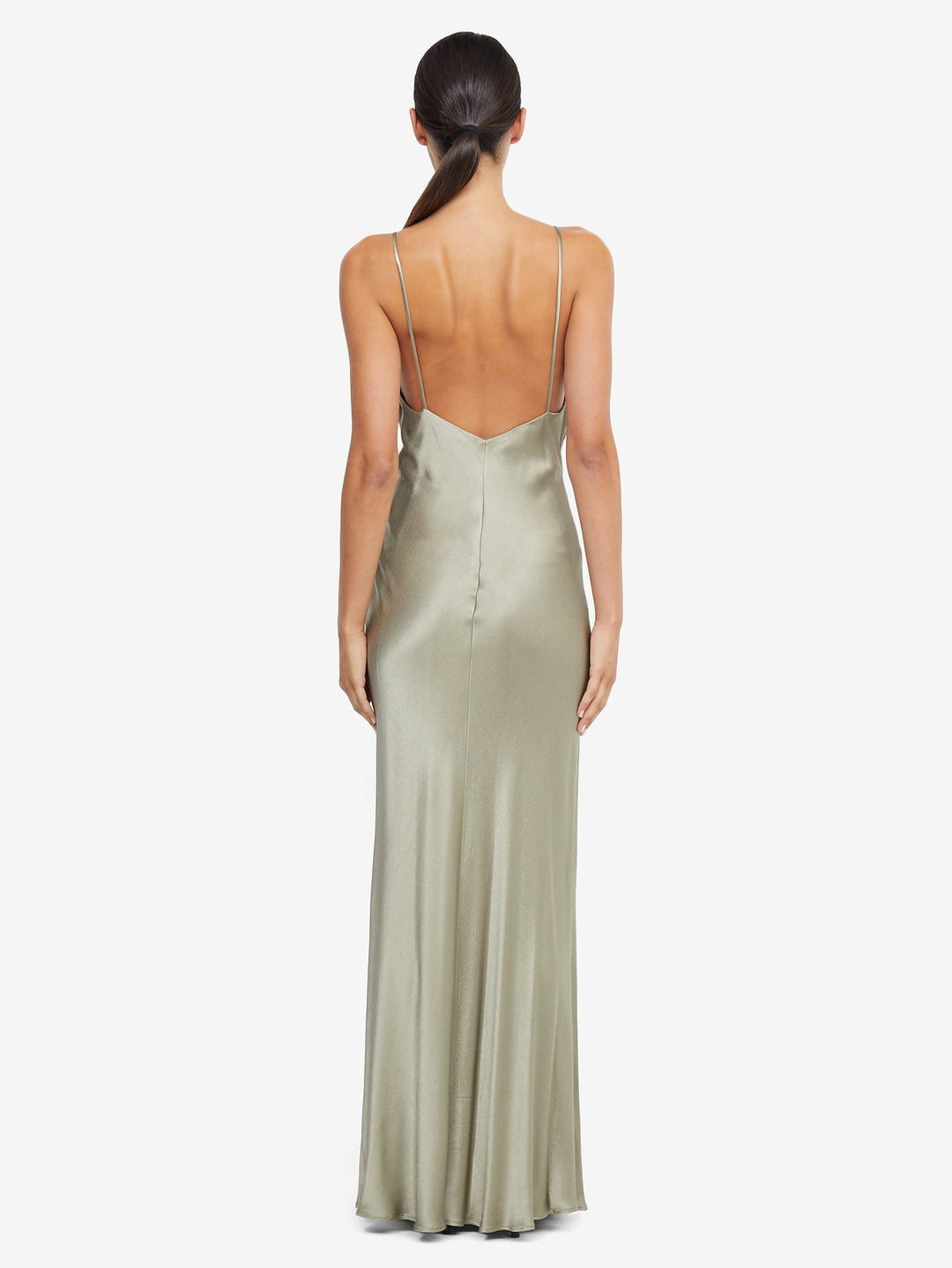 MOON DANCE V MAXI DRESS - SAGE