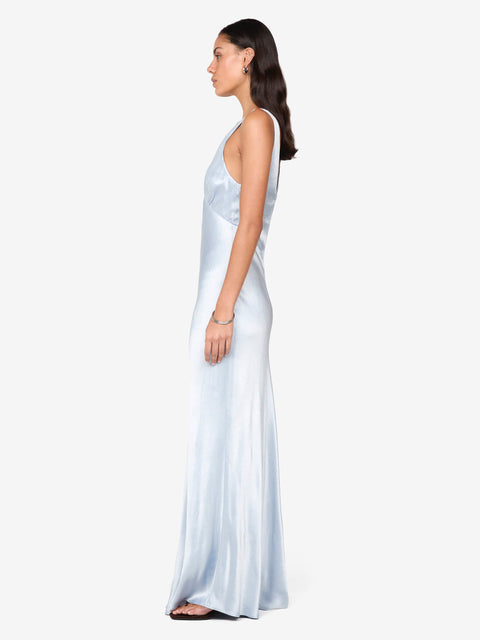 MOON DANCE VERONA DRESS - DUSTY BLUE