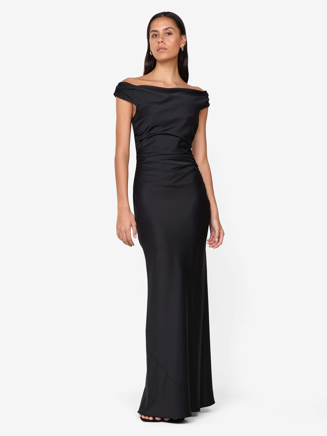 black prom dress near me Black Chic Mermaid Prom Party GownsSweetheart Sequined Evening Dress main image 1