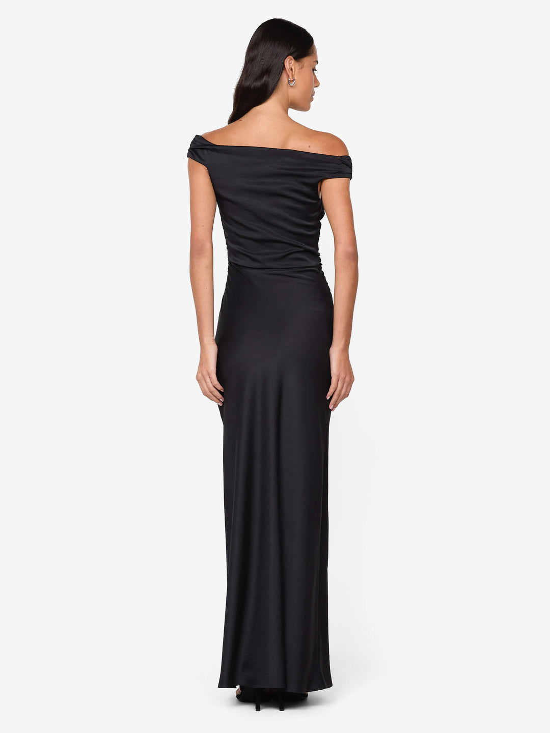 ETERNITY OFF SHOULDER MAXI - BLACK