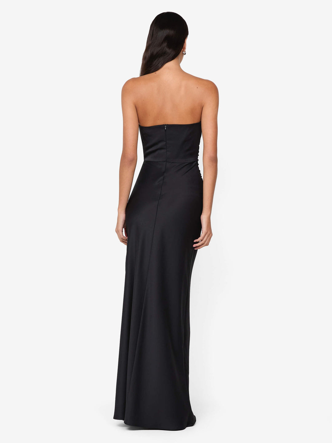 ETERNITY STRAPLESS MAXI DRESS - BLACK