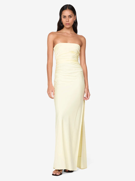 chinese dress ladies Bec and Bridge Carrie Maxi Dress in Multi Yellow – Coco & Lola main image 1