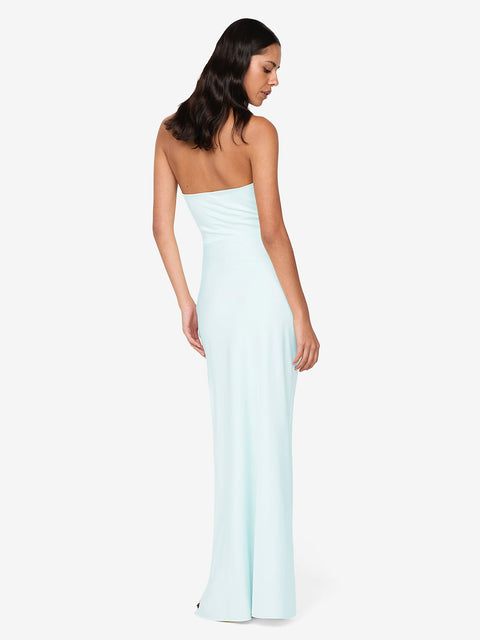 ETERNITY STRAPLESS MAXI DRESS - ARCTIC BLUE