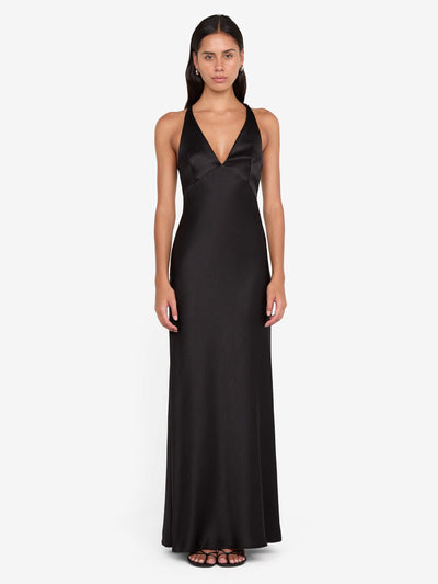 bridesmaid dresses bec and bridge Bec + Bridge Clementine Twist Dress | Milk Chocolate
