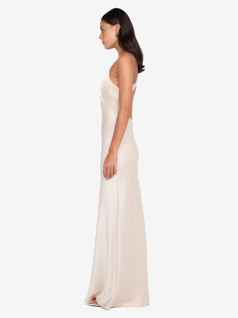 THE DREAMER V NECK DRESS - SAND