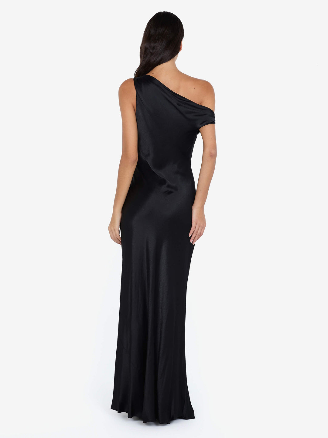 SOL ASYM DRESS - BLACK