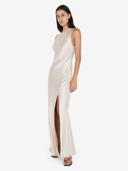 bec and bridge luxul asymmetrical dress Sol Asym in Sand SPRING 2026 Women's A Line Sweater COLOR:As Photo(Pink) Main 100% Viscose