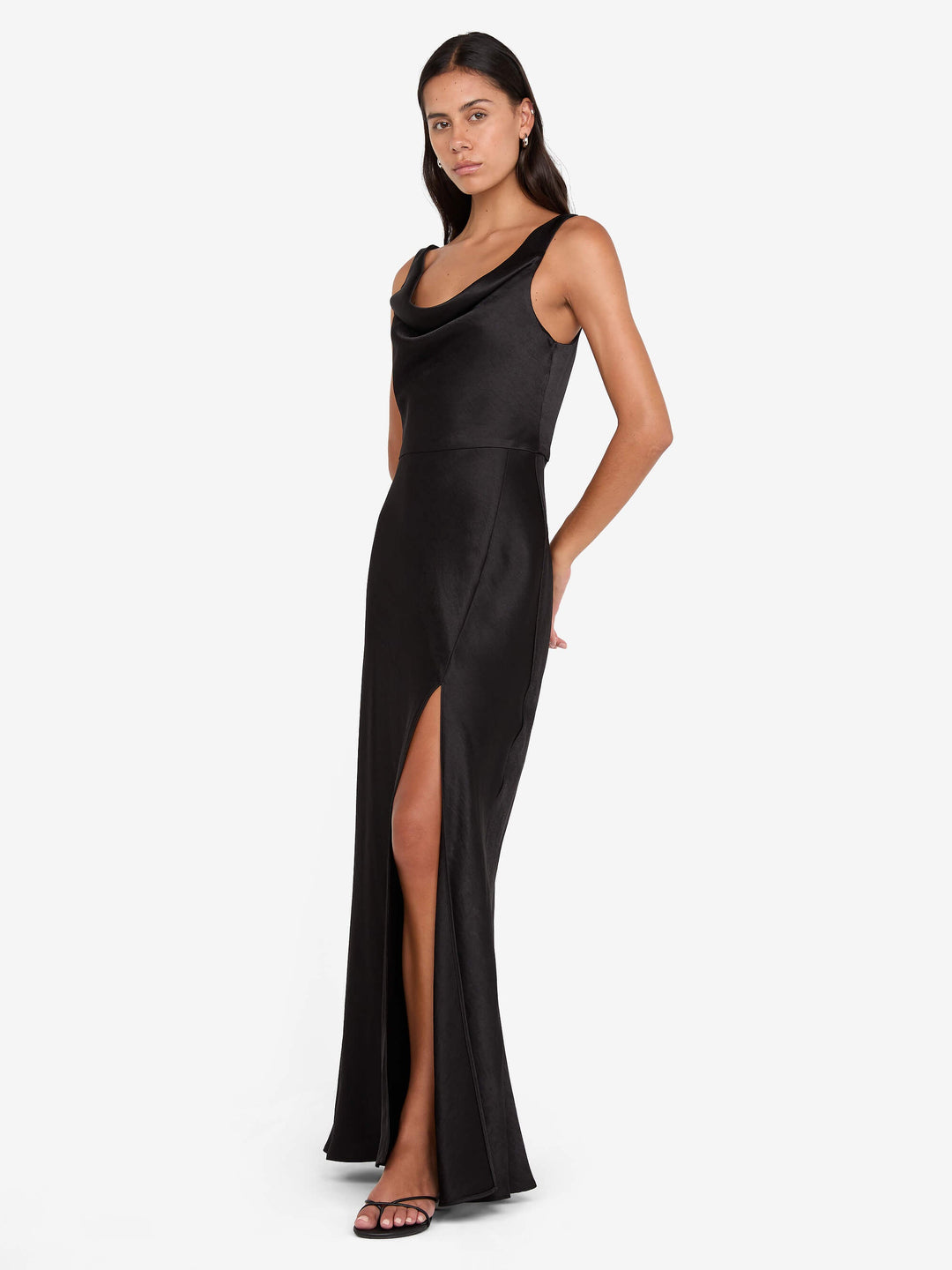 Austen Cowl Neck Maxi Dress in Black - BEC + BRIDGE BEC + BRIDGE US Austen Cowl Neck Maxi Dress in Black - BEC + BRIDGE BEC + BRIDGE US