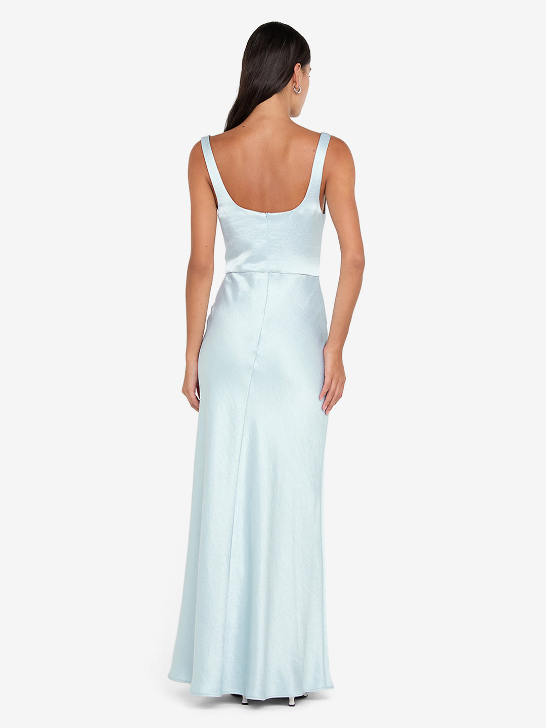 AUSTEN COWL NECK MAXI DRESS - ARCTIC BLUE BEC + BRIDGE US AUSTEN COWL NECK MAXI DRESS - ARCTIC BLUE BEC + BRIDGE US