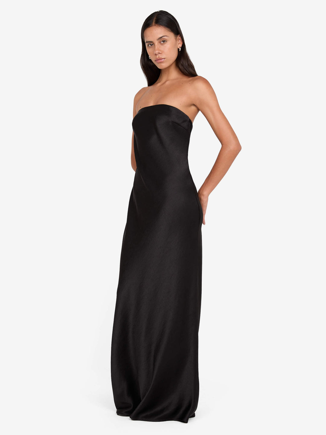 Austen Strapless Maxi Dress in Black - BEC + BRIDGE 4 Austen Strapless Maxi Dress in Black - BEC + BRIDGE 4
