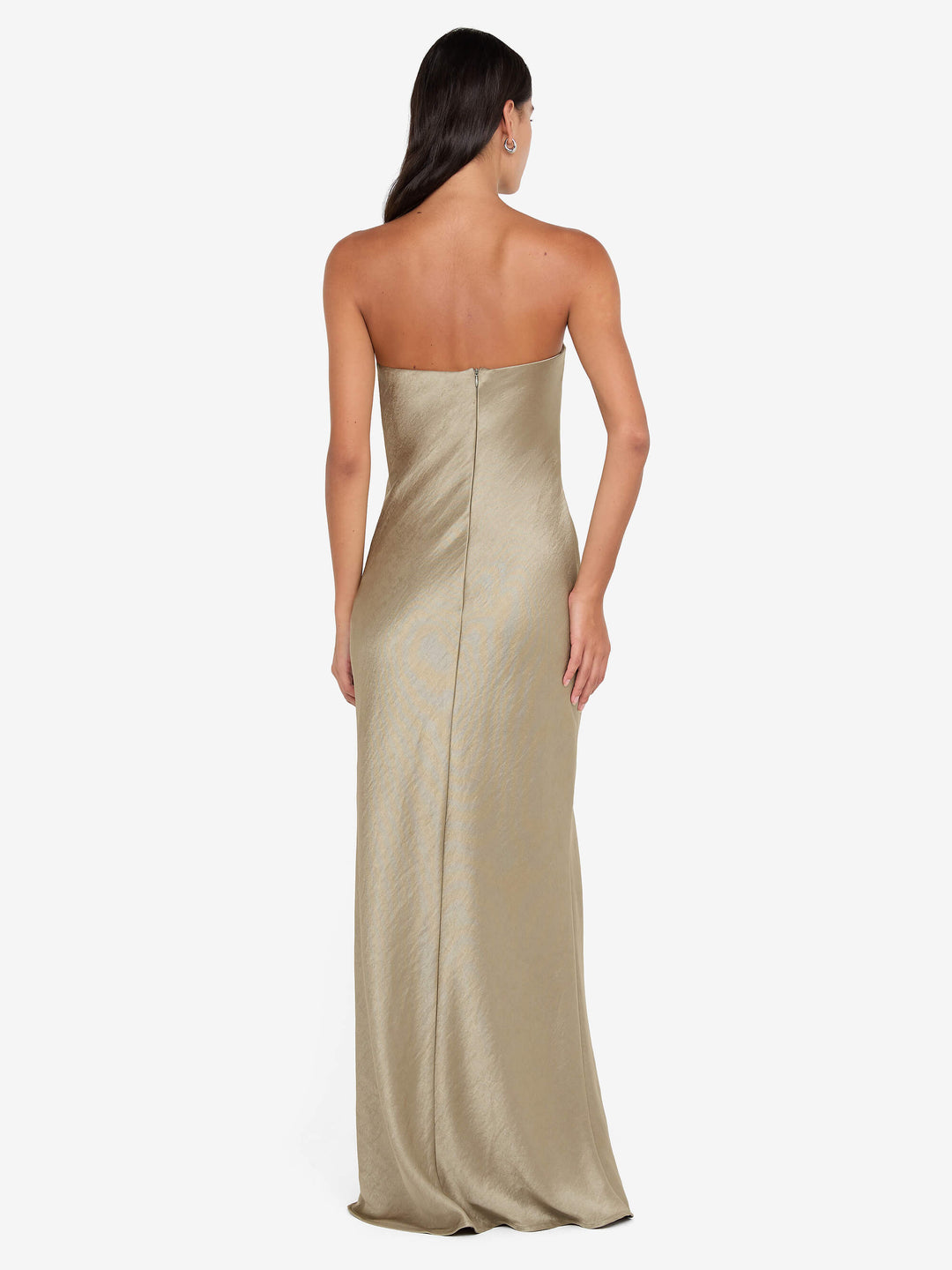 AUSTEN STRAPLESS MAXI DRESS - SAGE