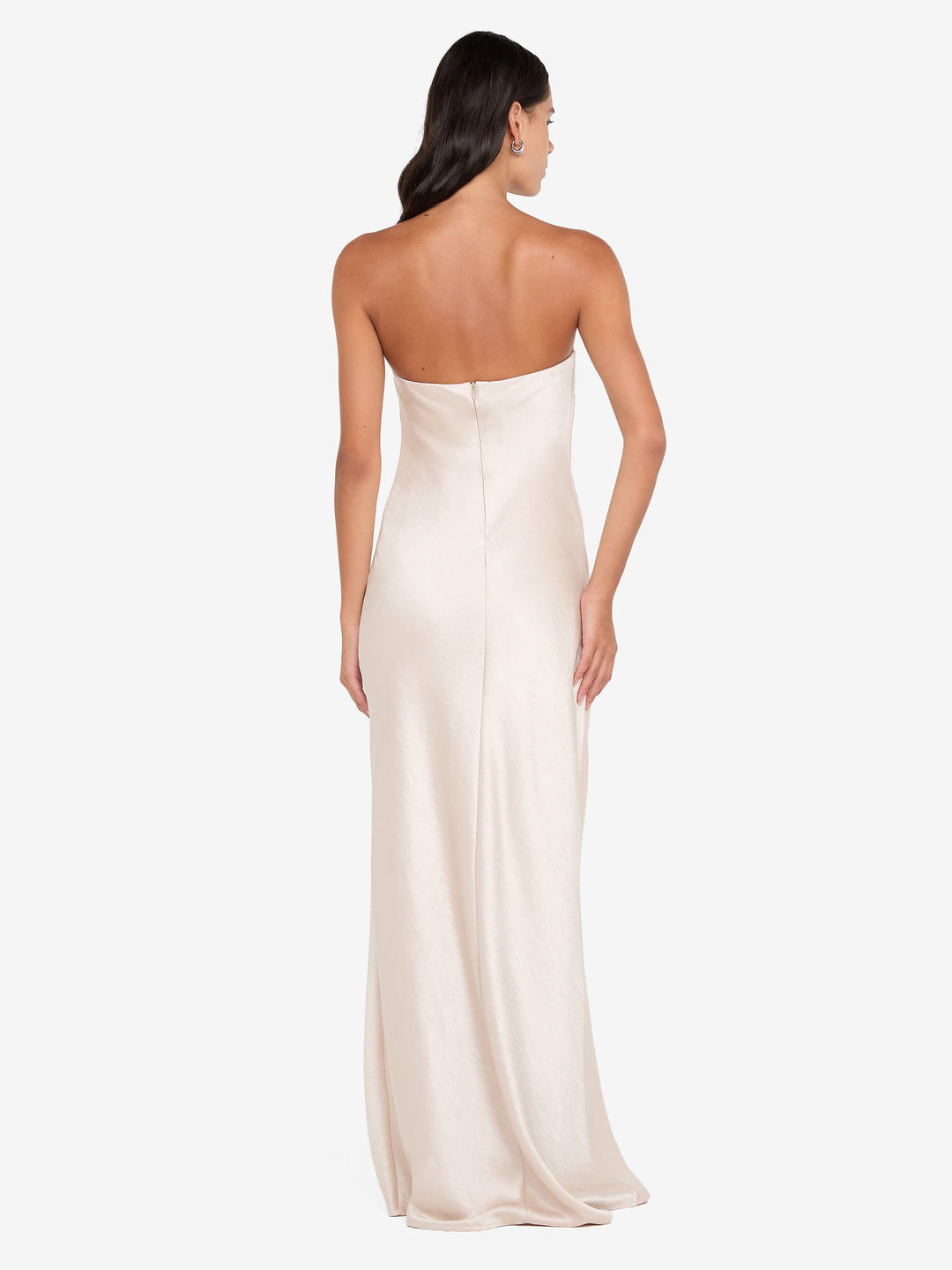AUSTEN STRAPLESS MAXI DRESS - SAND