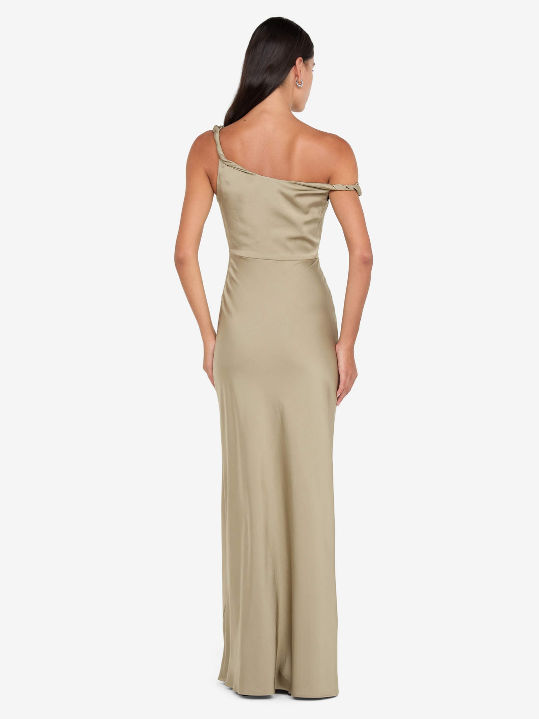 LUNETTA TWIST STRAP DRESS - SAGE