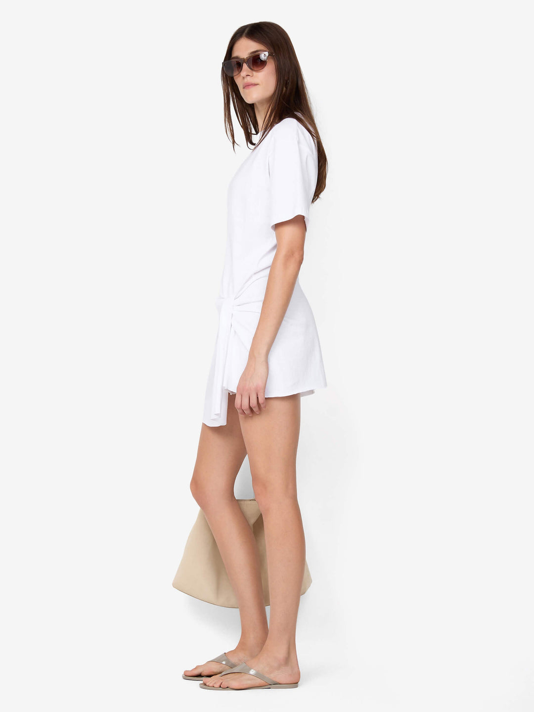 bec and bridge white dress mini Bec + Bridge Maya Mini Dress in Ivory