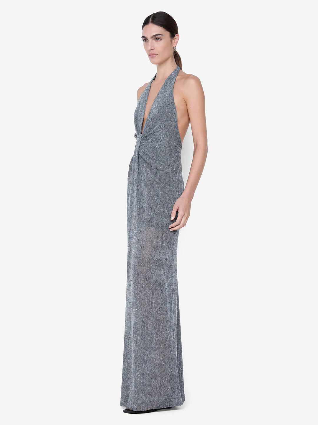 chrome maxi dress CHROME VISION OPEN BACK DRESS | BLACK | Third Form | Event Ready Dresses & Fashion | Australian Designer THIRD FORM