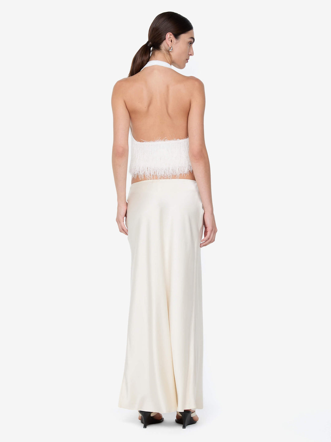 Finley Halter Top - White - 2 Finley Halter Top - White - 2