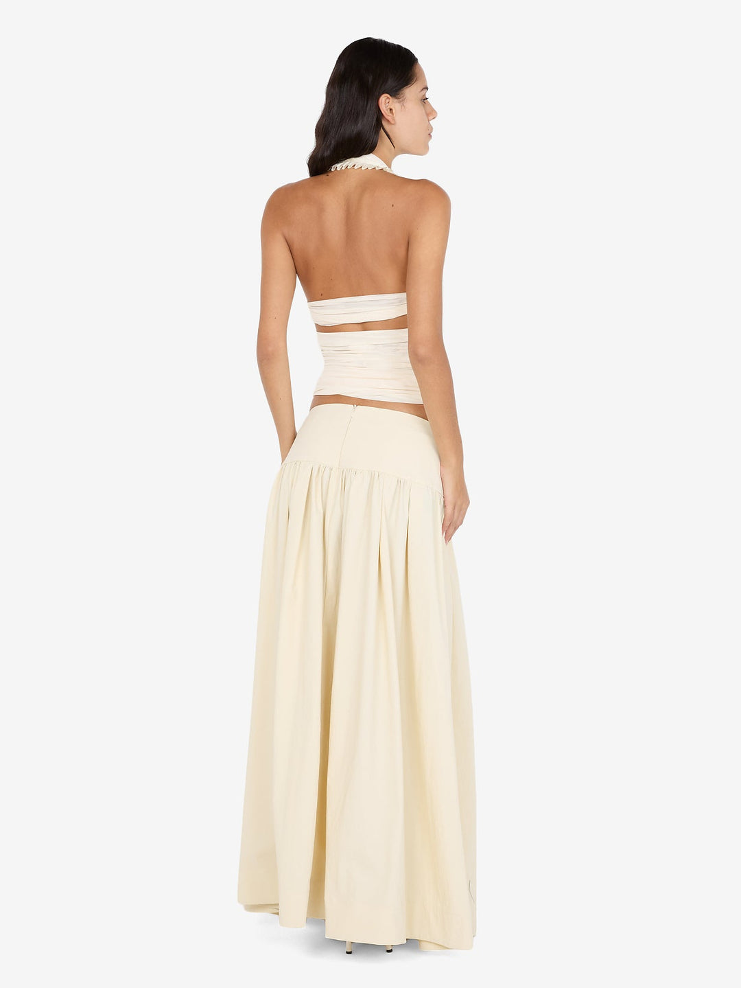 DANTE MAXI SKIRT - BUTTERCREAM