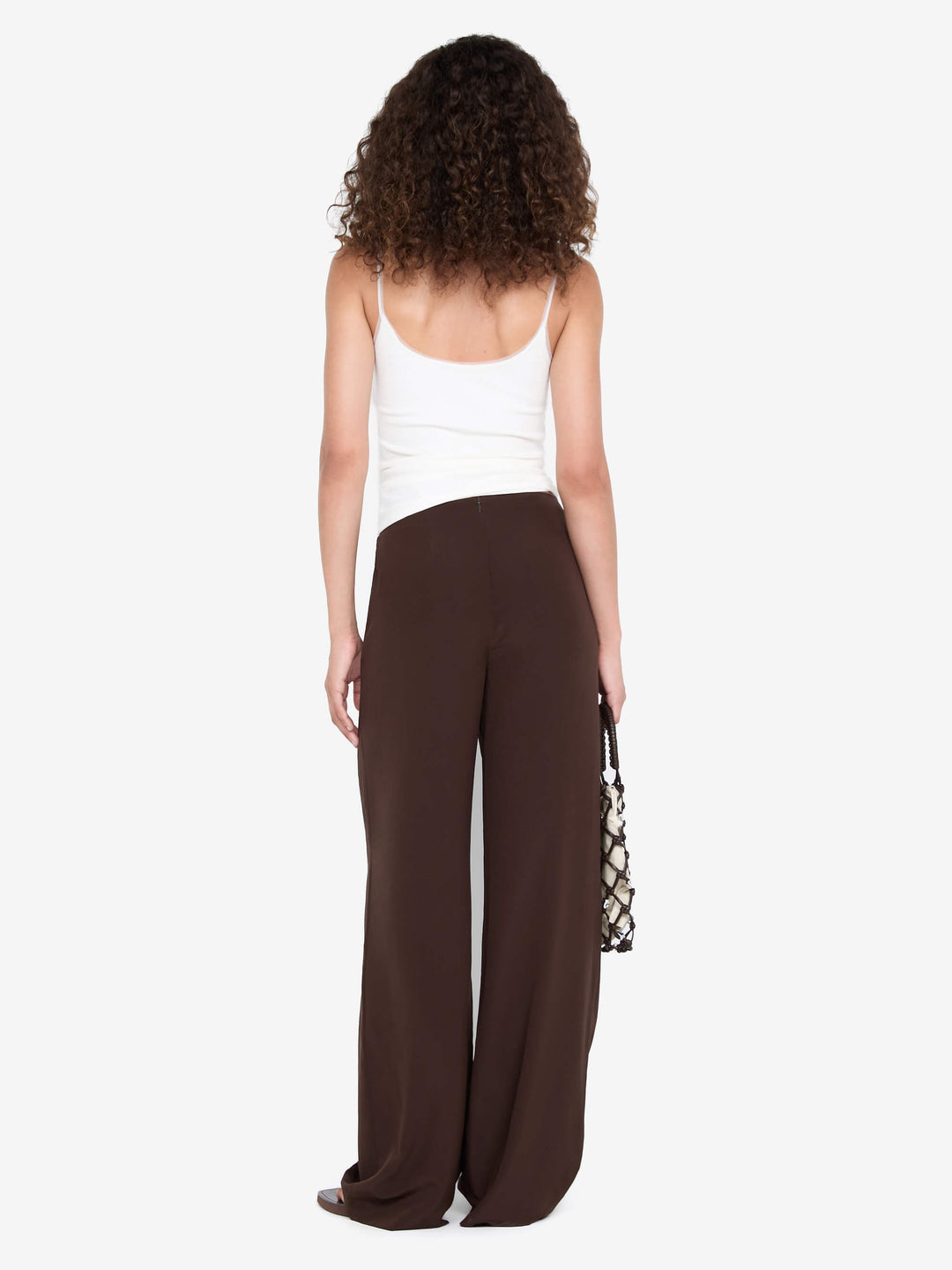 LUCIE PANT - DARK CHOCOLATE