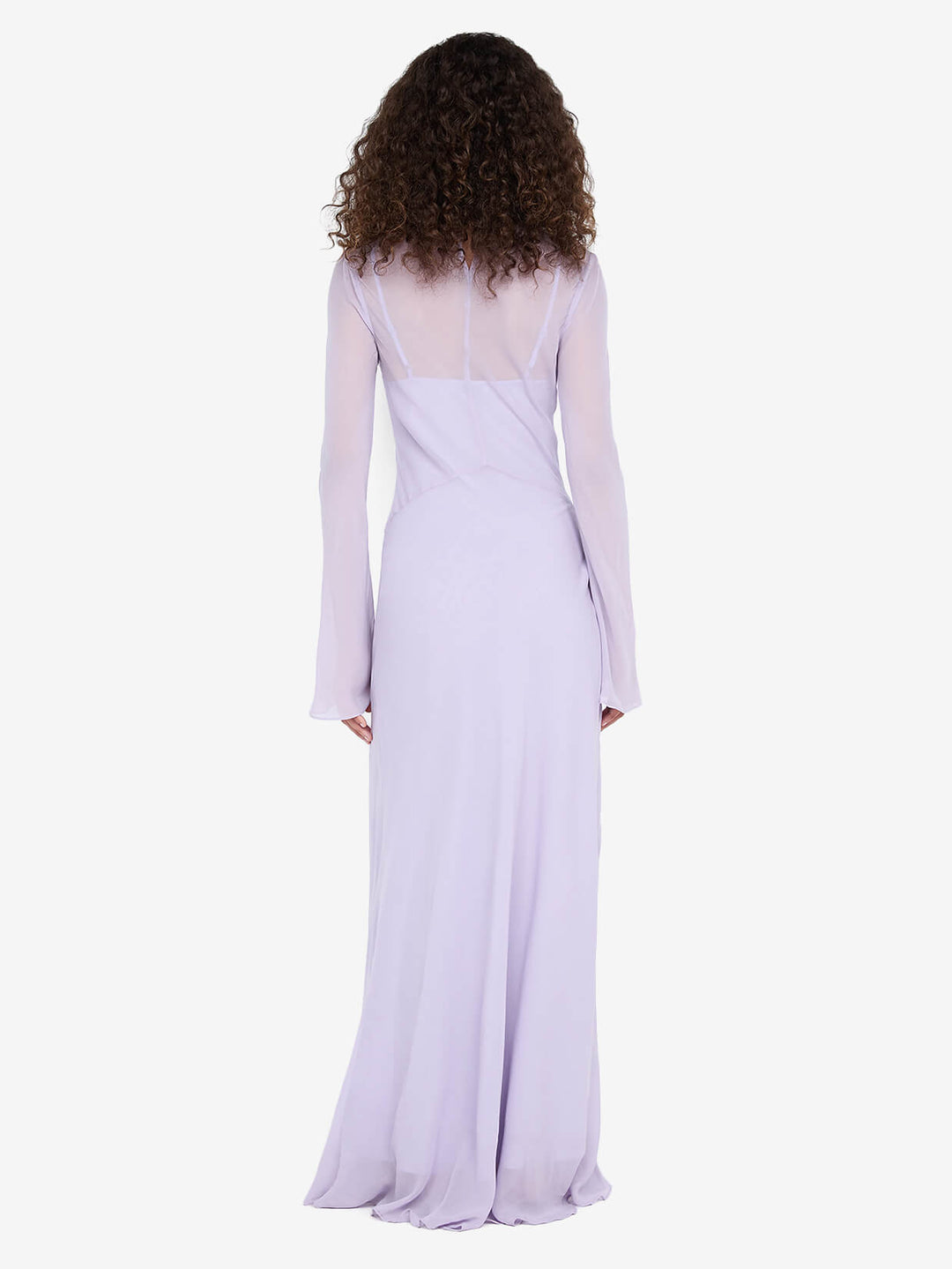 Delilah Long Sleeve Maxi Dress - Wisteria - 8 Delilah Long Sleeve Maxi Dress - Wisteria - 8