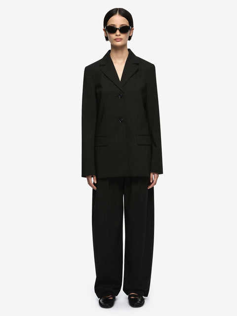 MARCELLI PANT - BLACK/WHITE STRIPE