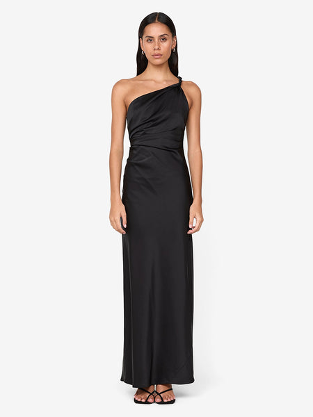 Lunetta Asym Dress in Black - BEC + BRIDGE 16 Lunetta Asym Dress in Black - BEC + BRIDGE 16