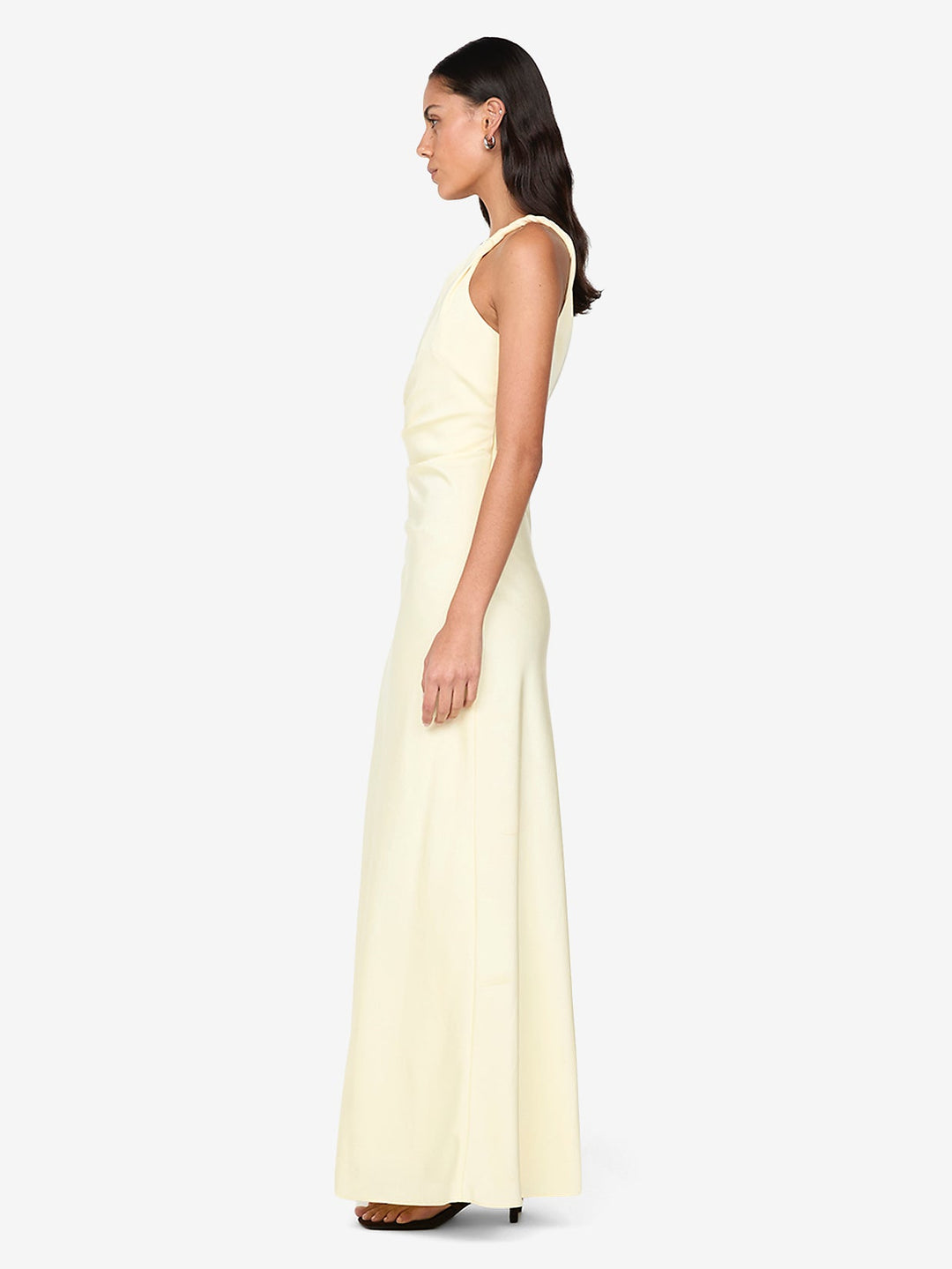 Lunetta Asym Dress in Ice Yellow - BEC + BRIDGE BEC + BRIDGE US Lunetta Asym Dress in Ice Yellow - BEC + BRIDGE BEC + BRIDGE US