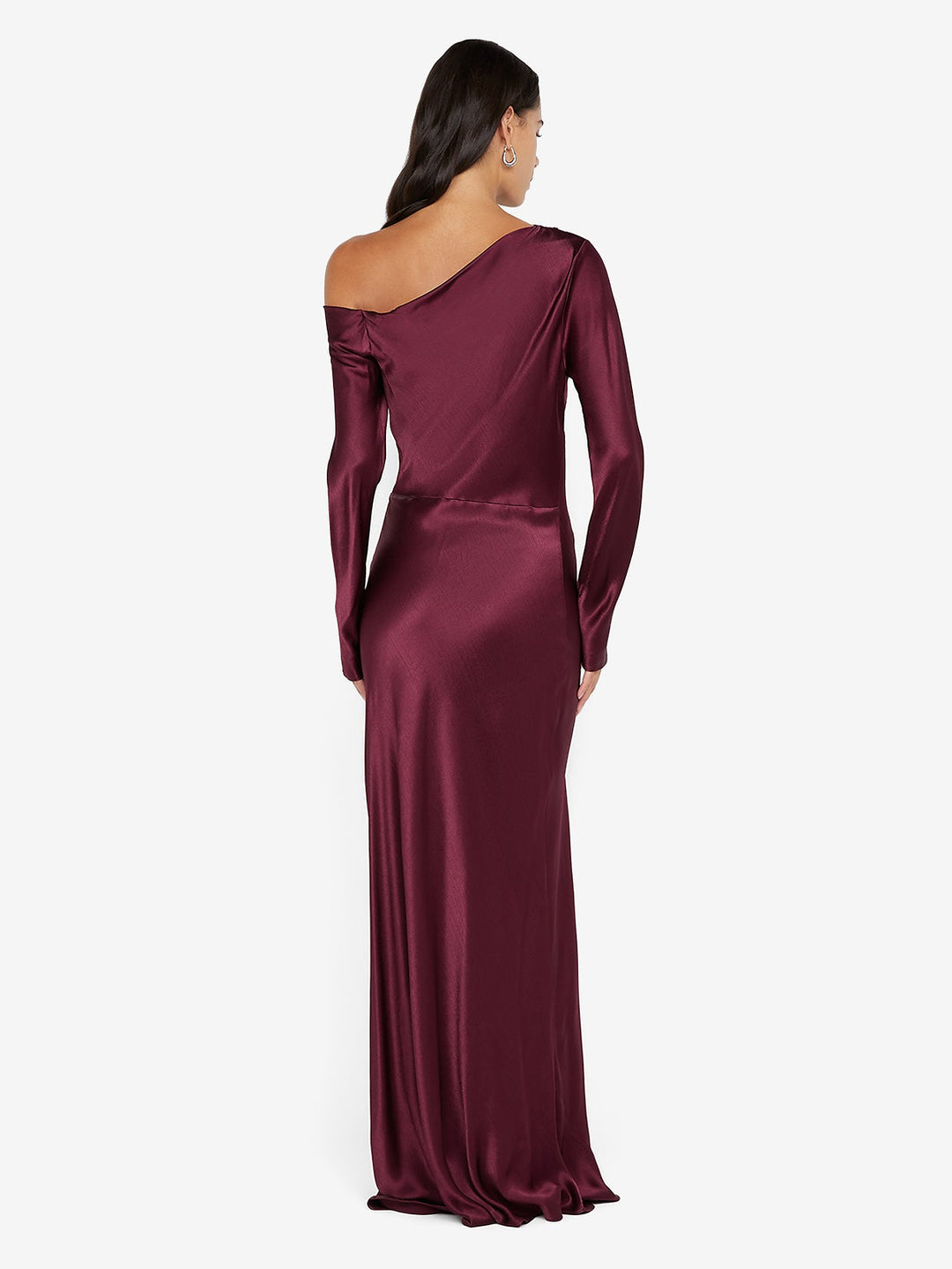 SIENA ASYM MAXI DRESS - PLUM 12 SIENA ASYM MAXI DRESS - PLUM 12