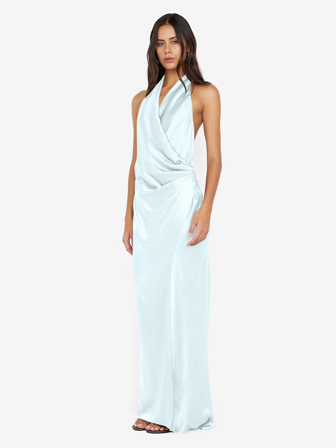 ELISIA WRAP MAXI DRESS - ARCTIC BLUE 4 ELISIA WRAP MAXI DRESS - ARCTIC BLUE 4