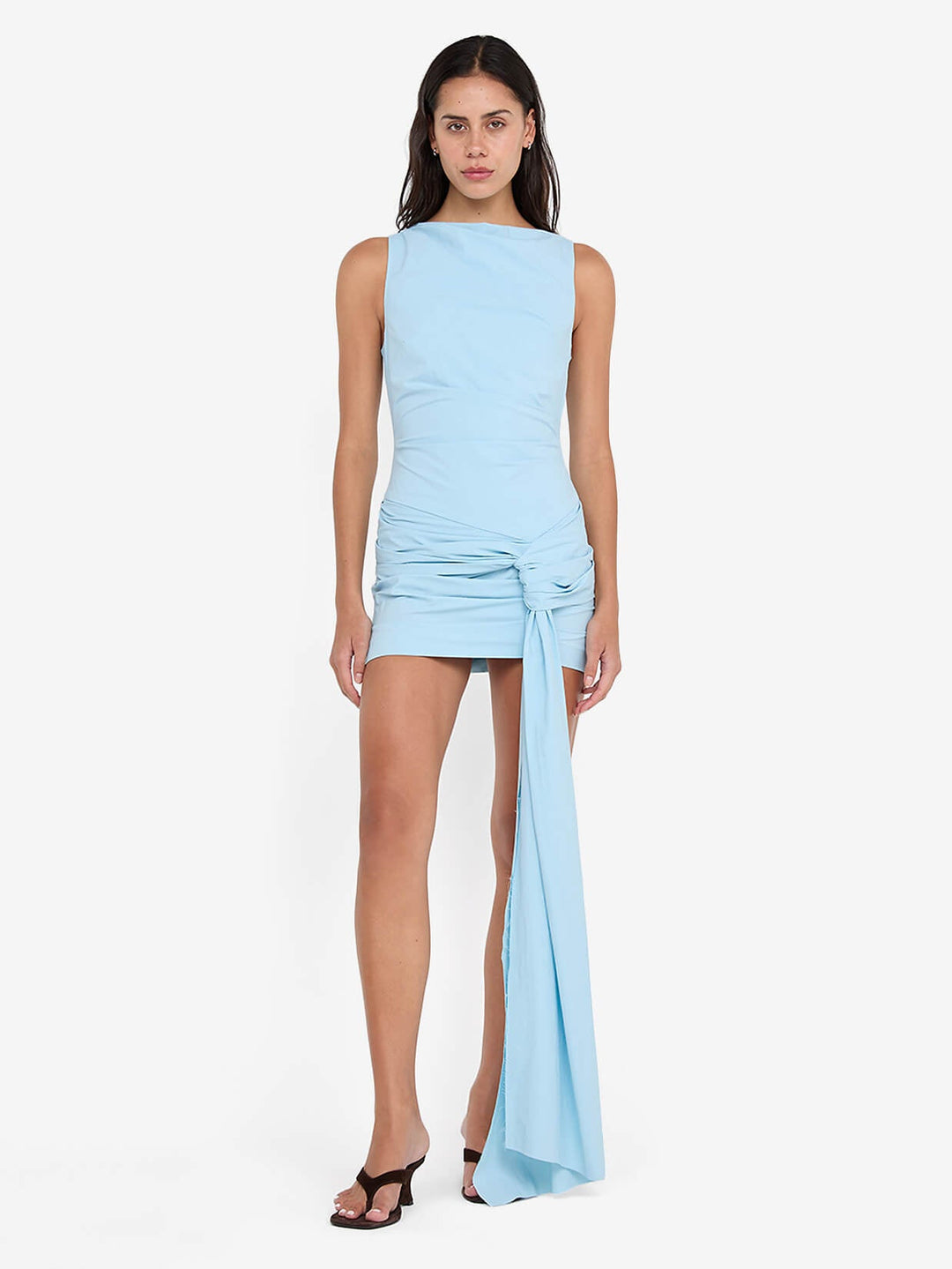 Domenic ASYM MINI Dress - SKY BLUE - 0