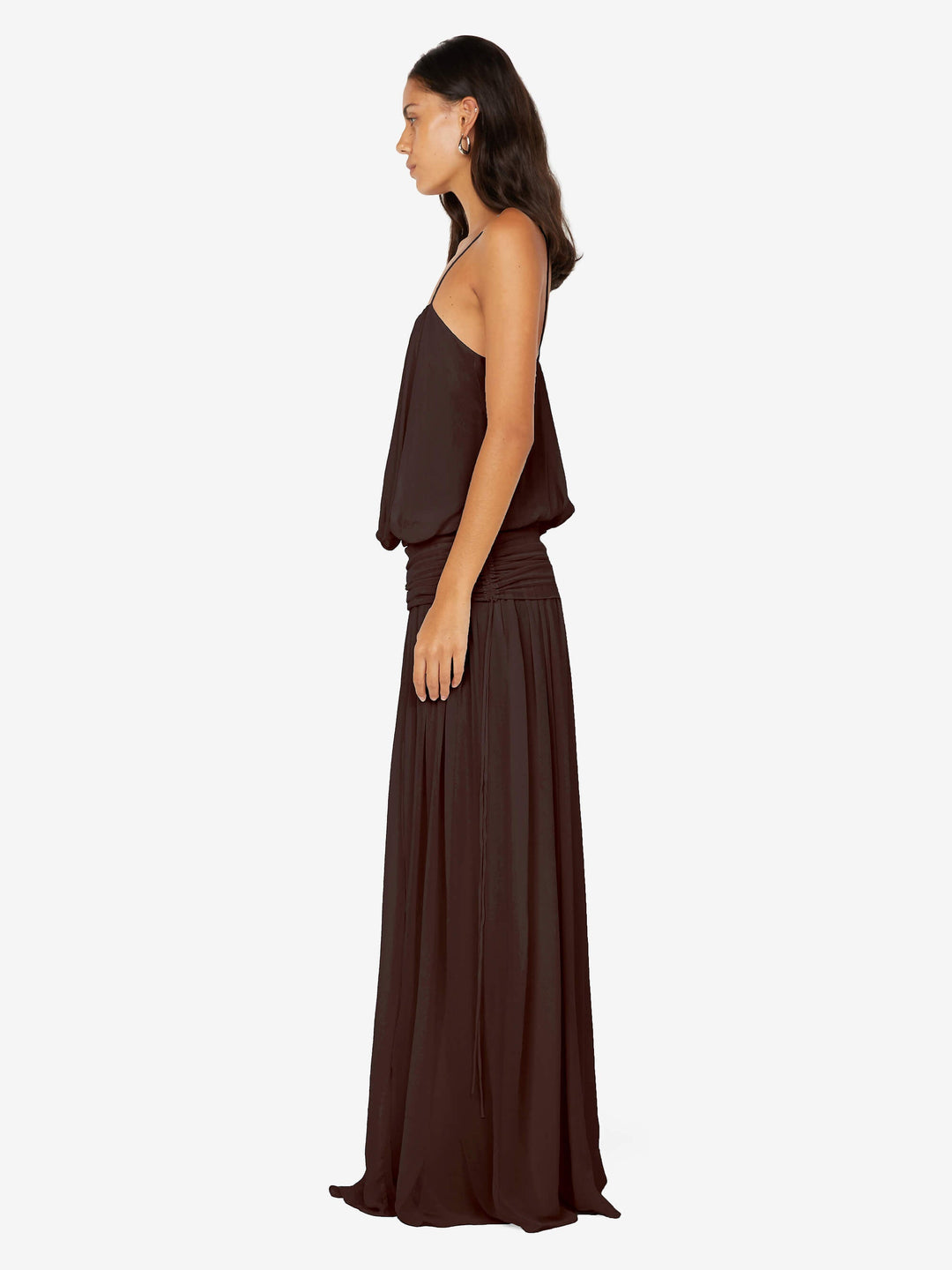 Camille Blouson Dress - Dark Chocolate 4 Camille Blouson Dress - Dark Chocolate 4