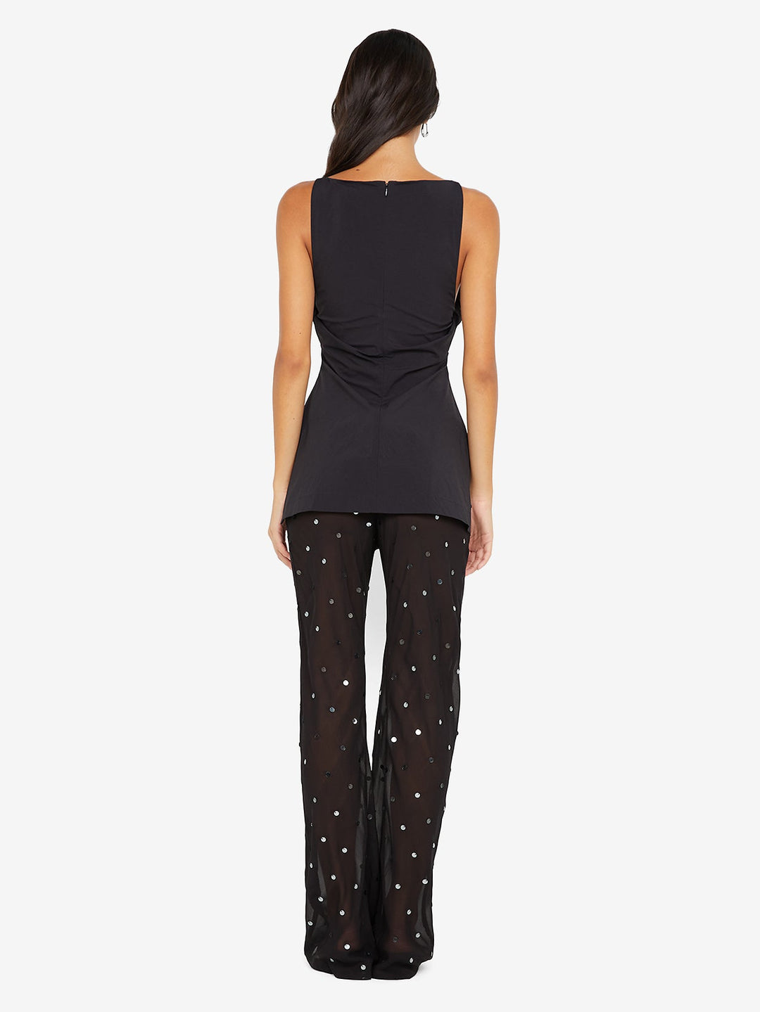 DOMENIC BOATNECK TOP - BLACK