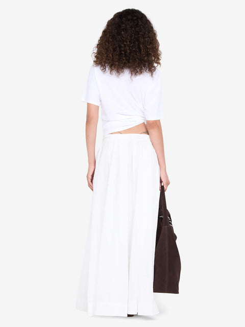 LYNNA MAXI SKIRT - WHITE