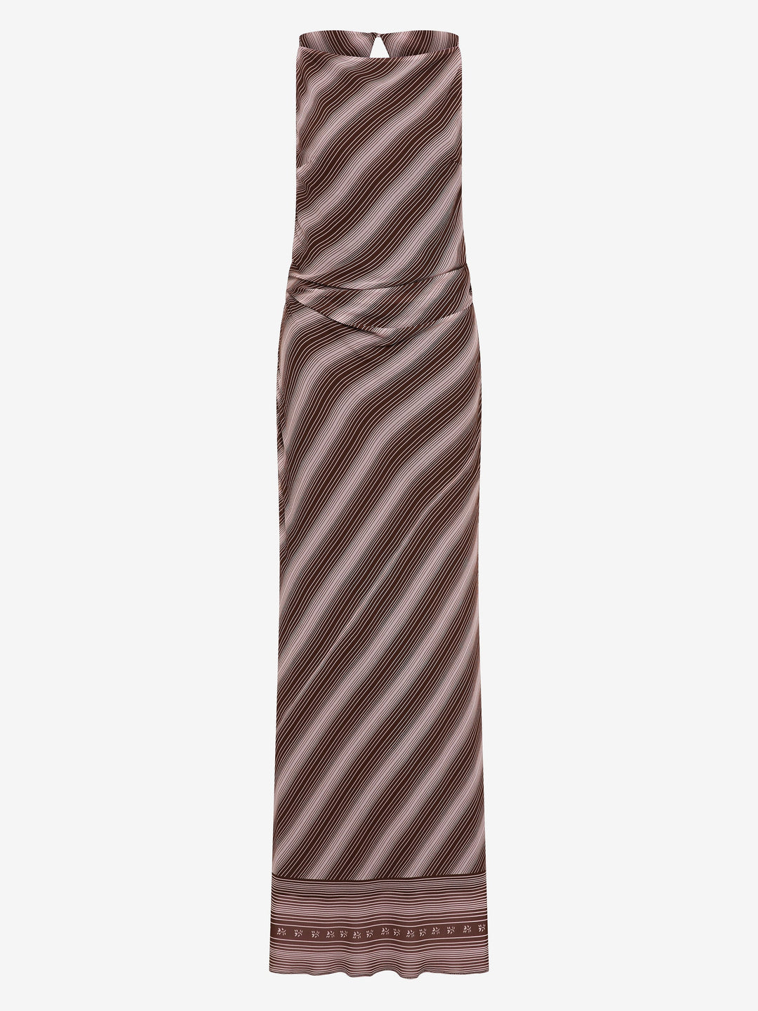 EVELY MAXI DRESS - GEO SCARF PRINT