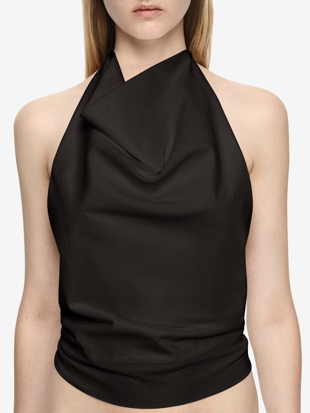 ARI HALTER TOP - SLATE