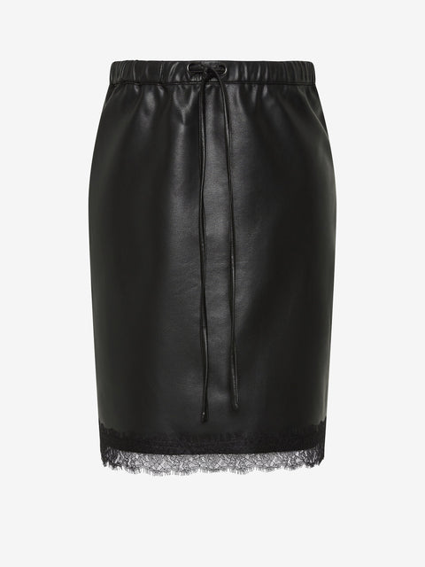SAPHIRA MIDI SKIRT - BLACK