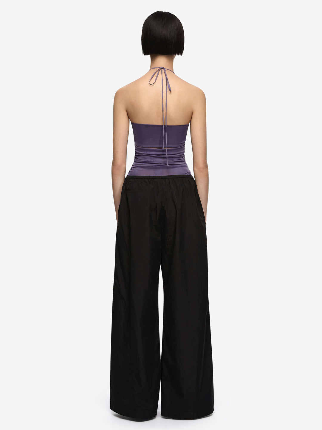 DELILA SPIRAL TOP - AMETHYST