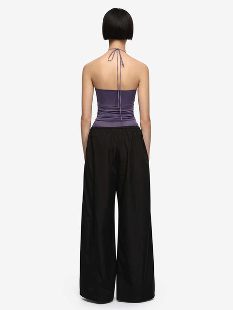 DELILA SPIRAL TOP - AMETHYST