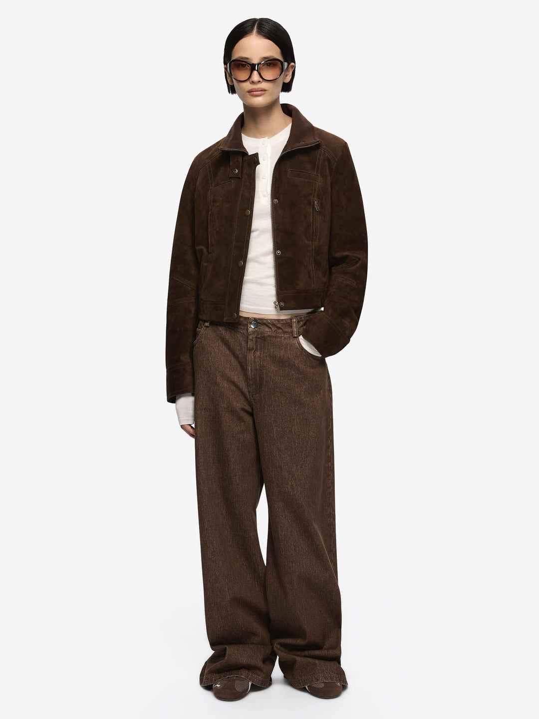 HUNTER JACKET - DARK CHOCOLATE