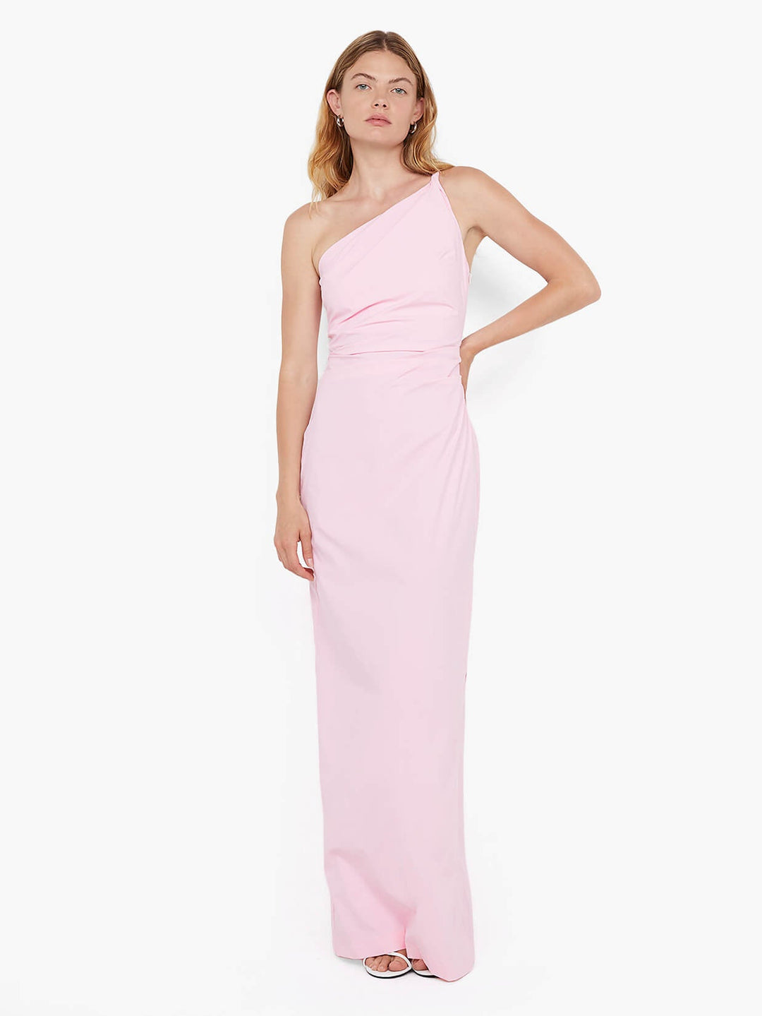bec and bridge pink party dress Cedar City Maxi Dress in Candy Pink