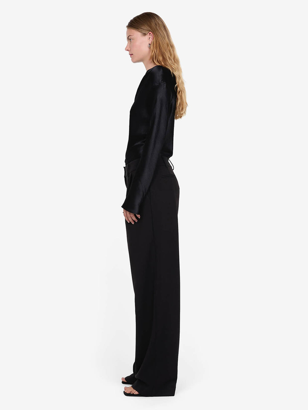 CARMELA ASYM TOP - BLACK