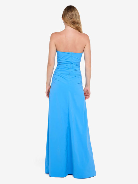 bec and bridge blue strapless dress Angelina Maxi in Mid Ladies dresses