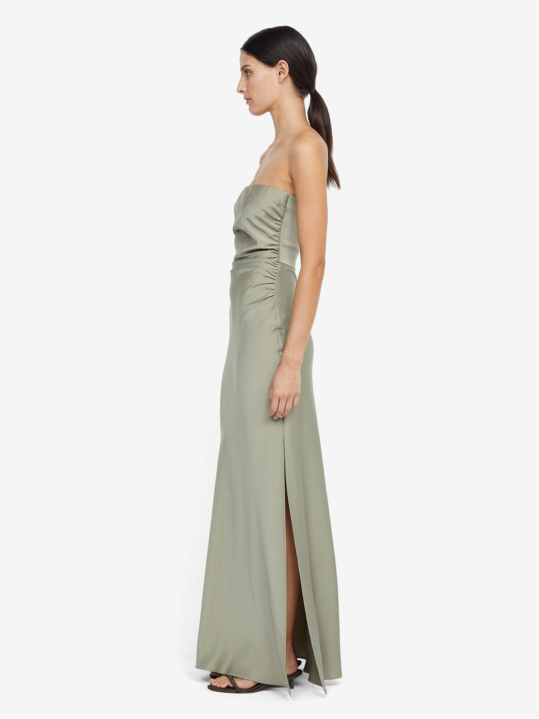 Eternity Strapless Maxi Dress - Sage