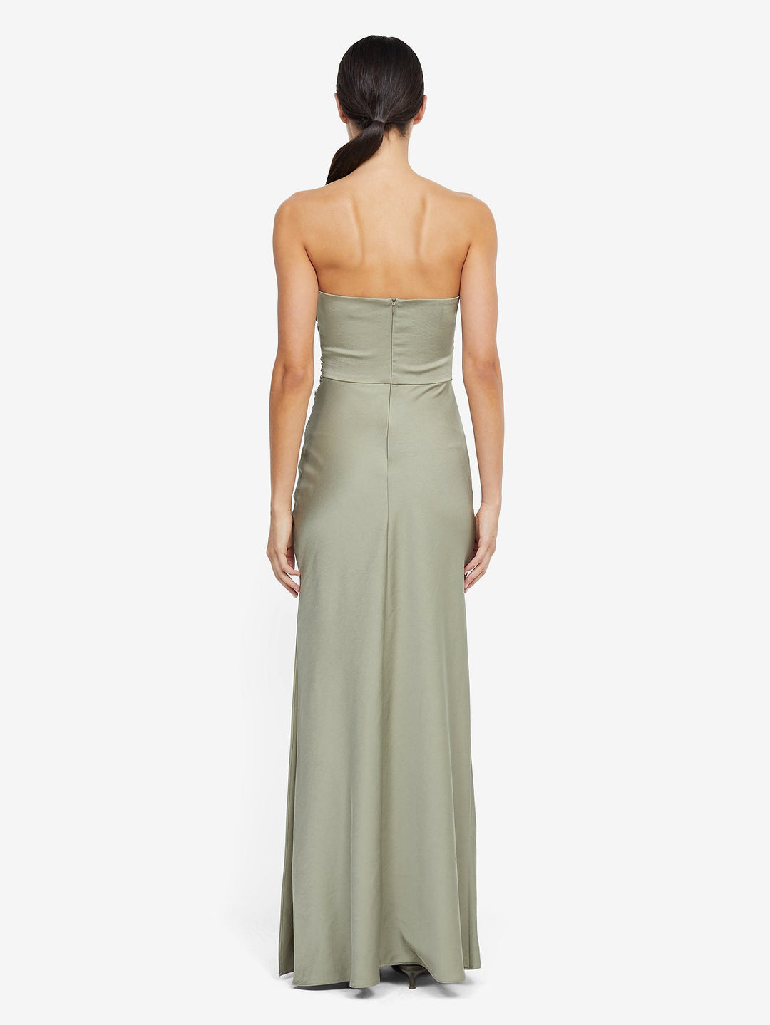 Eternity Strapless Maxi Dress - Sage