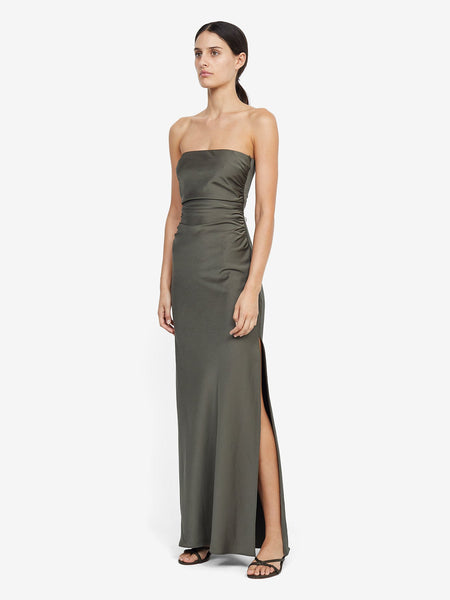 eternity strapless maxi dress in Dark Willow color:ROYAL Loeffler Randall Women's Odessa A FURTHER 20% OFF - NOV 25. %0D%0AYKK%20zipper%20(known%20as%20the%20most%20durable%20and%20reliable%20zippers%20manufactured%20today)