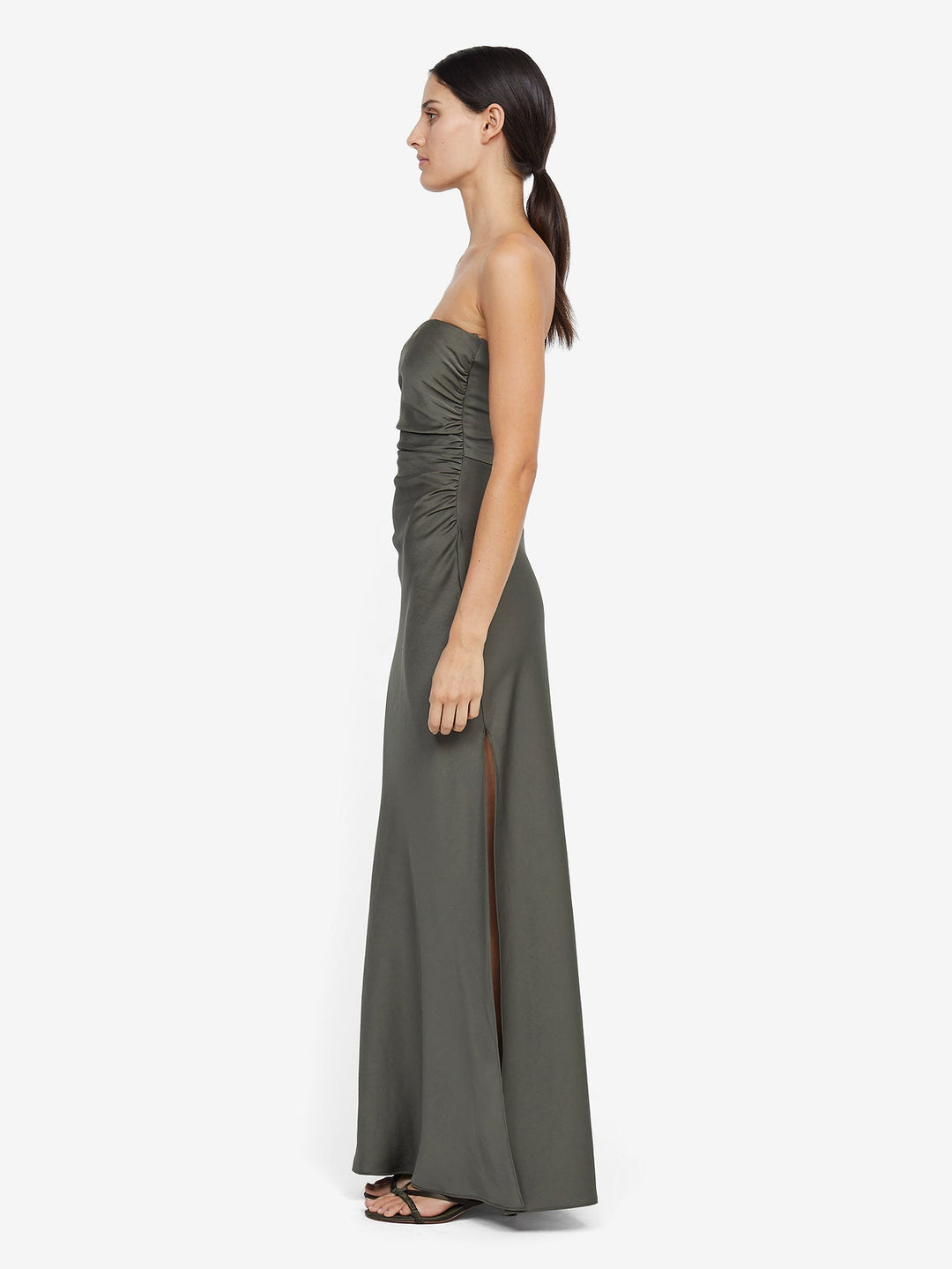 Eternity Strapless Maxi in Dark Willow - Bec + Bridge 14 Eternity Strapless Maxi in Dark Willow - Bec + Bridge 14