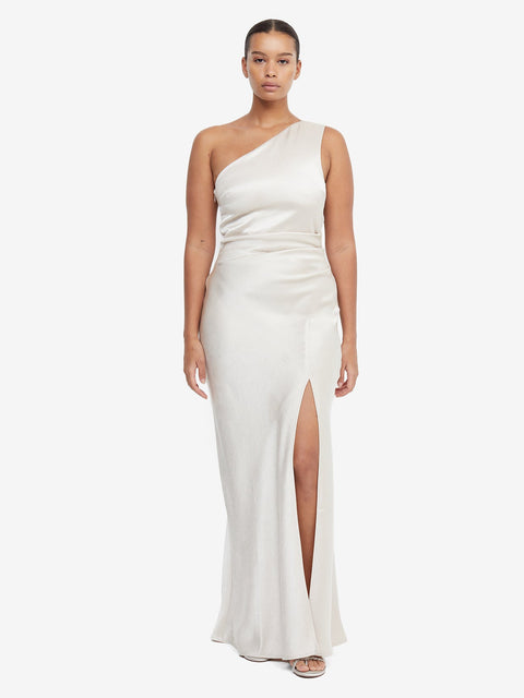 THE DREAMER ASYM DRESS - SAND